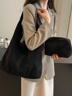 Large Capacity Shoulder Underarm Bag Casual All-match Commuter Tote Bag