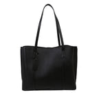 Soft Leather Large Capacity Tote Bag