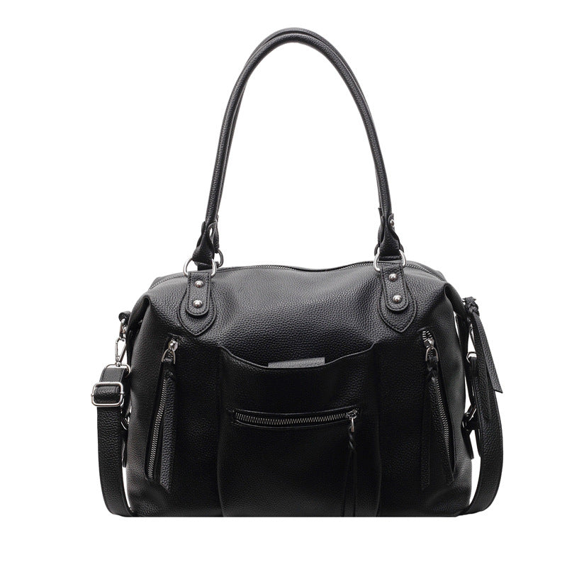 Retro Shoulder Tote Bag