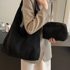 Large Capacity Shoulder Underarm Bag Casual All-match Commuter Tote Bag