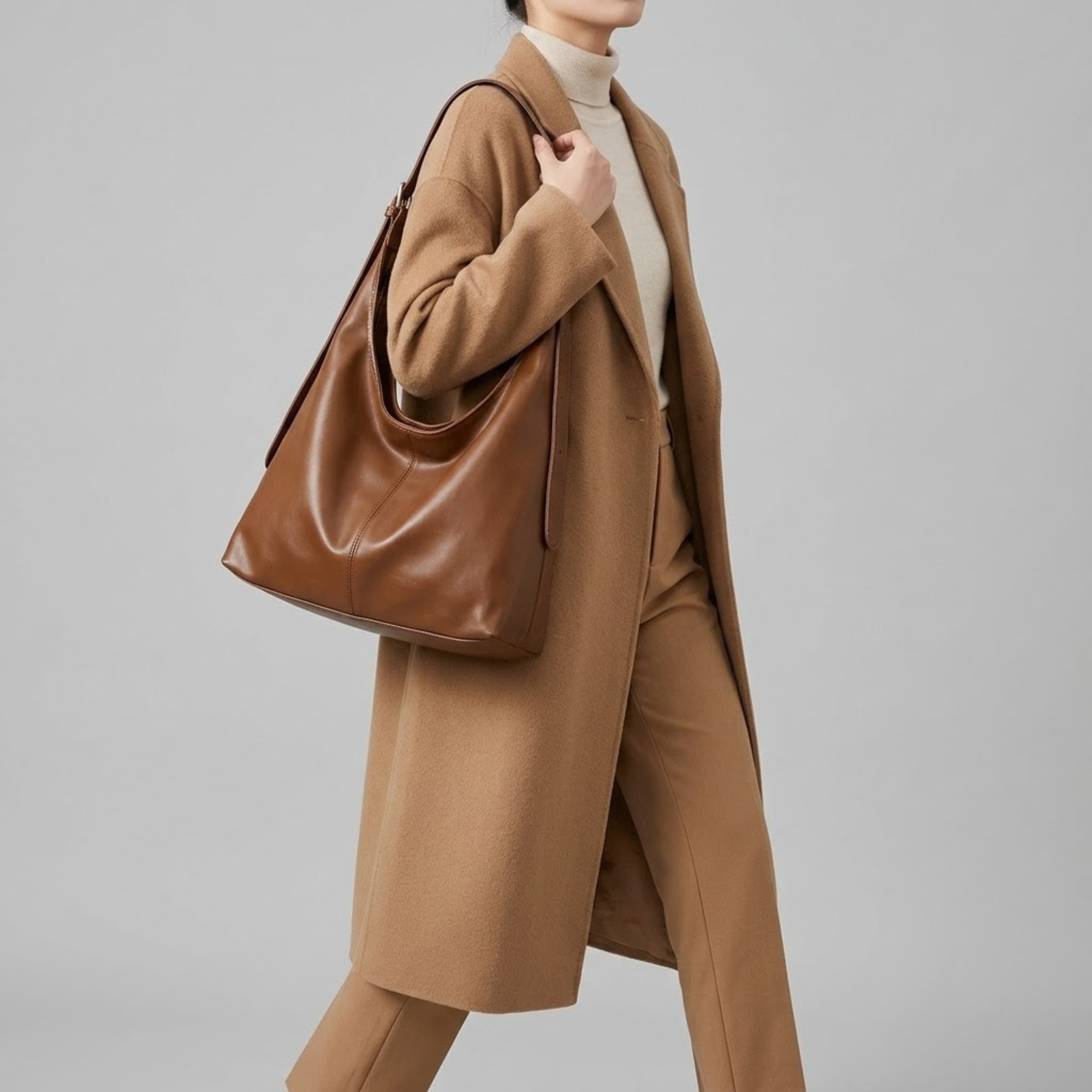 Bolso Hobo de Mano Retro