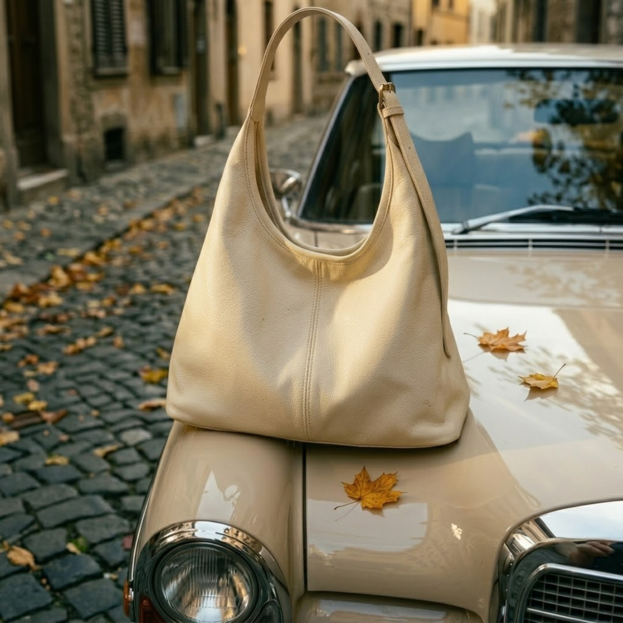 Bolso Hobo de Mano Retro