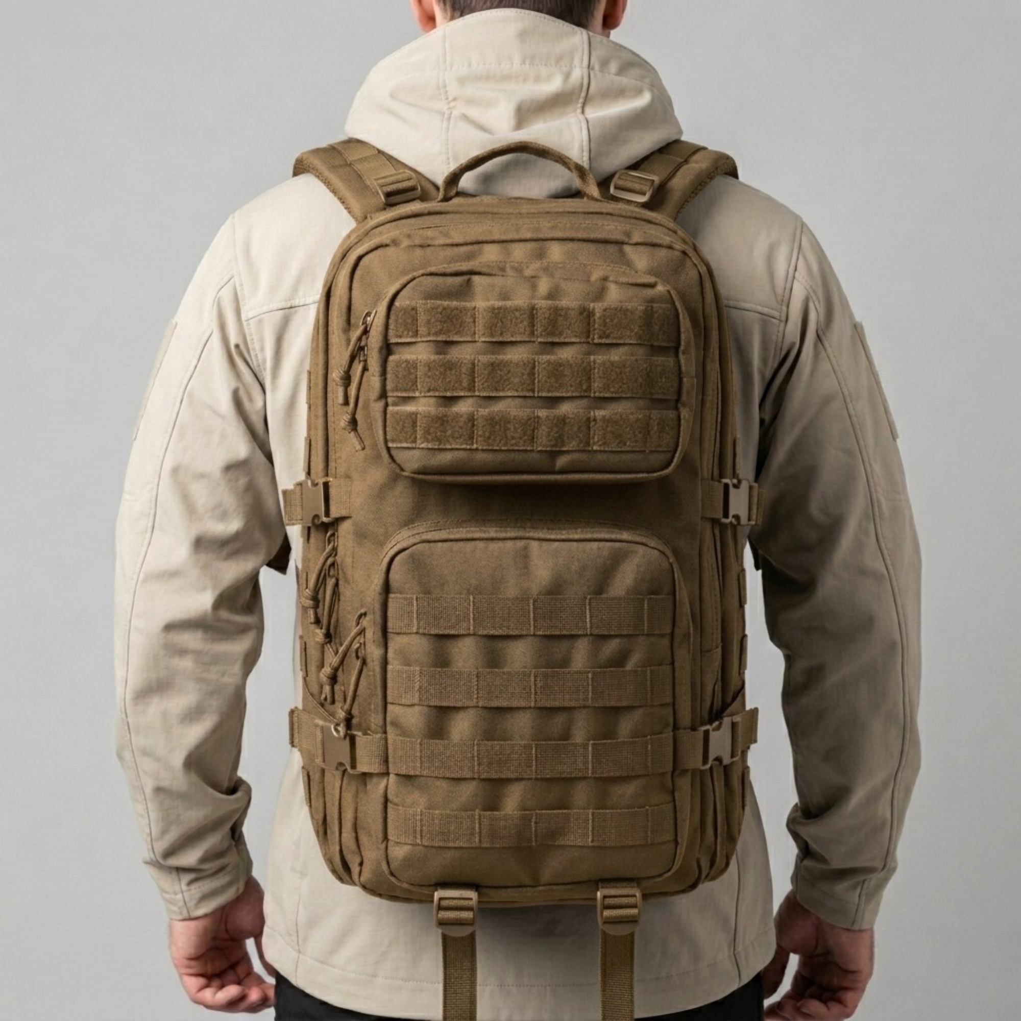 Mochila Táctica Militar 45L Molle Impermeable