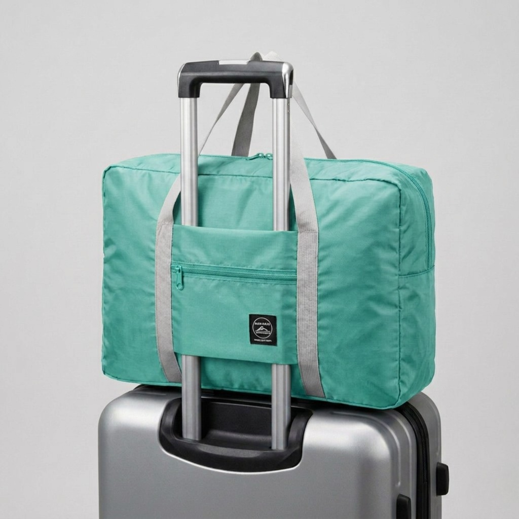 Bolsa de Viaje Plegable Grande Ligera de Deporte y Gimnasio