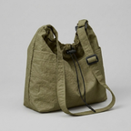 Bolso de Hombro Saco de Nylon Ligero Grande Minimalista Mujer
