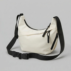 Bolso Mini de Nylon con Bandolera Media Luna para Gym y Diario