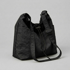 Bolso de Hombro Saco de Nylon Ligero Grande Minimalista Mujer