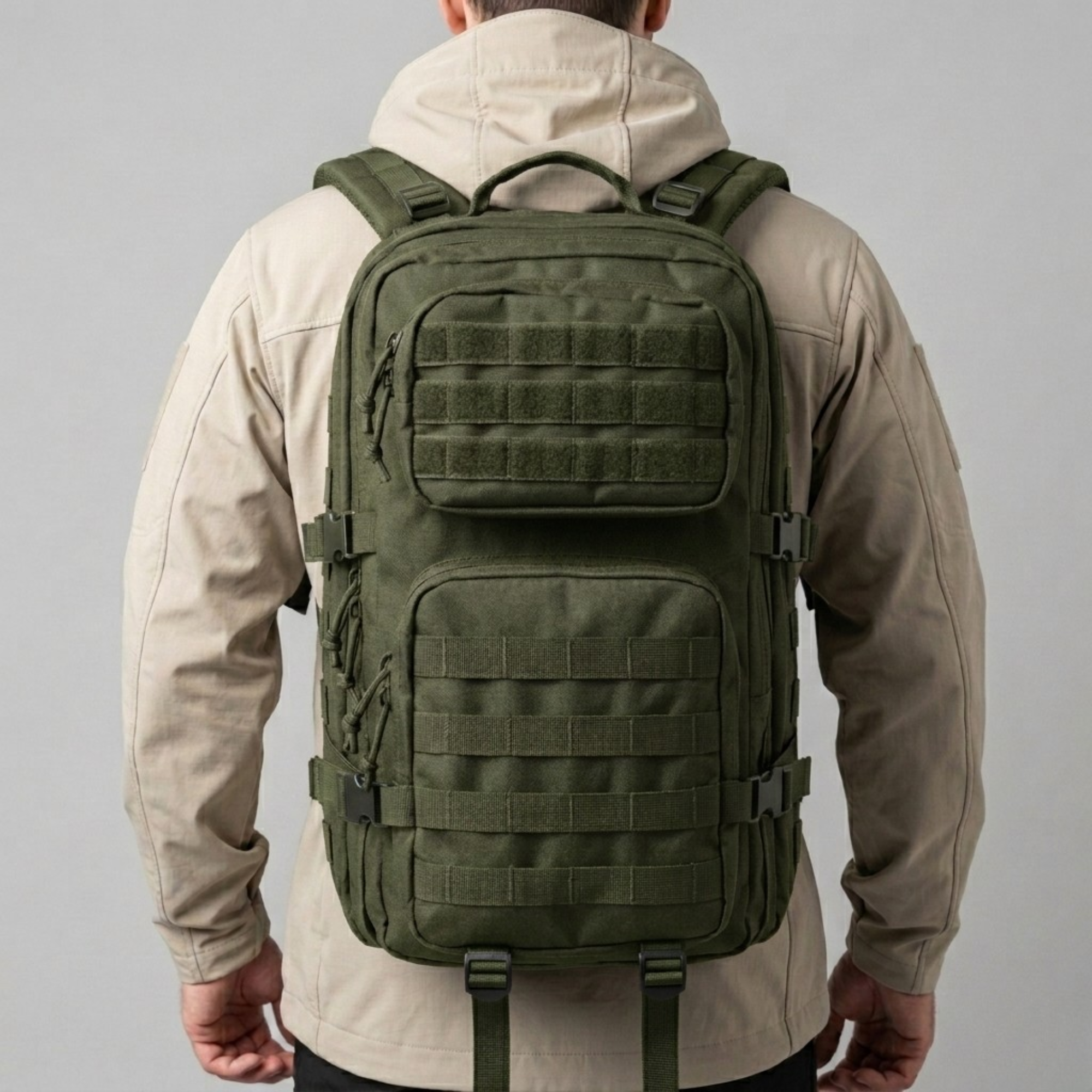 Mochila Táctica Militar 45L Molle Impermeable