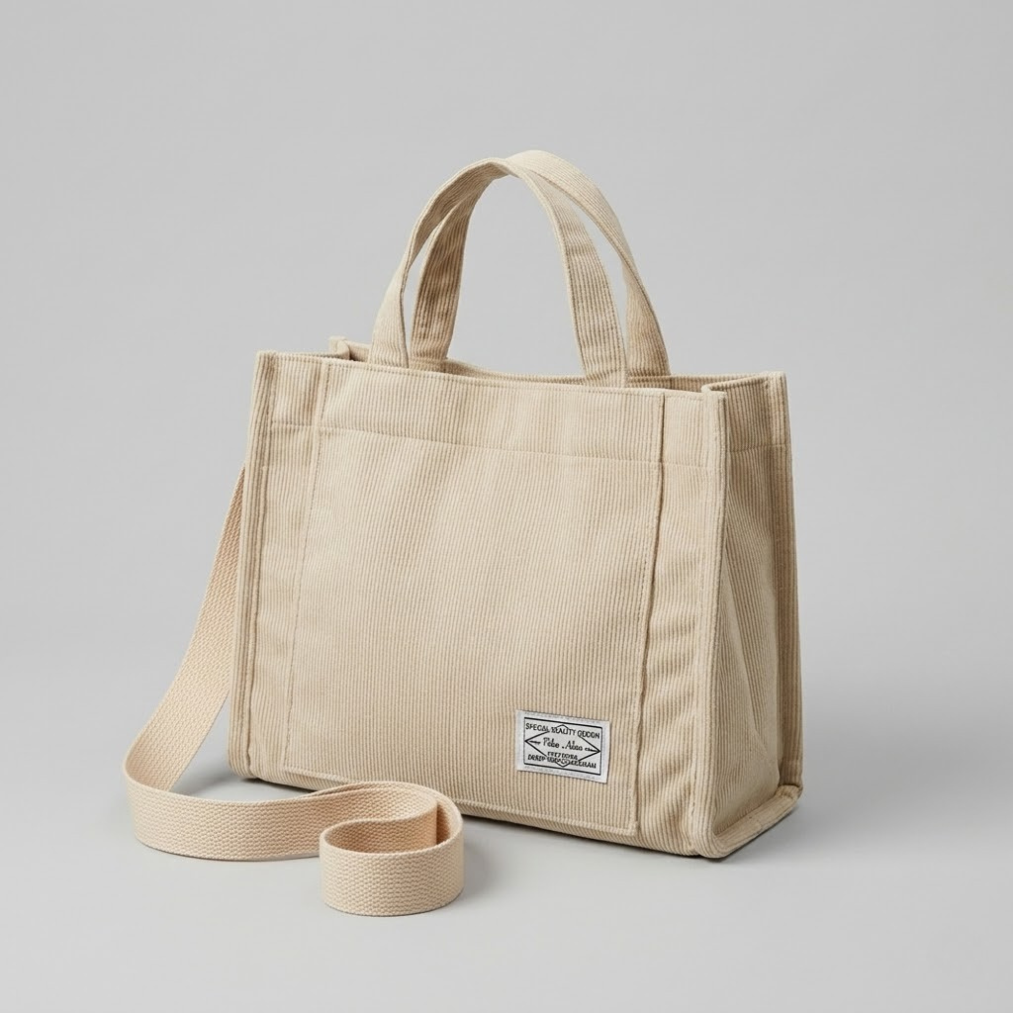 Bolso de Pana Retro con Bandolera