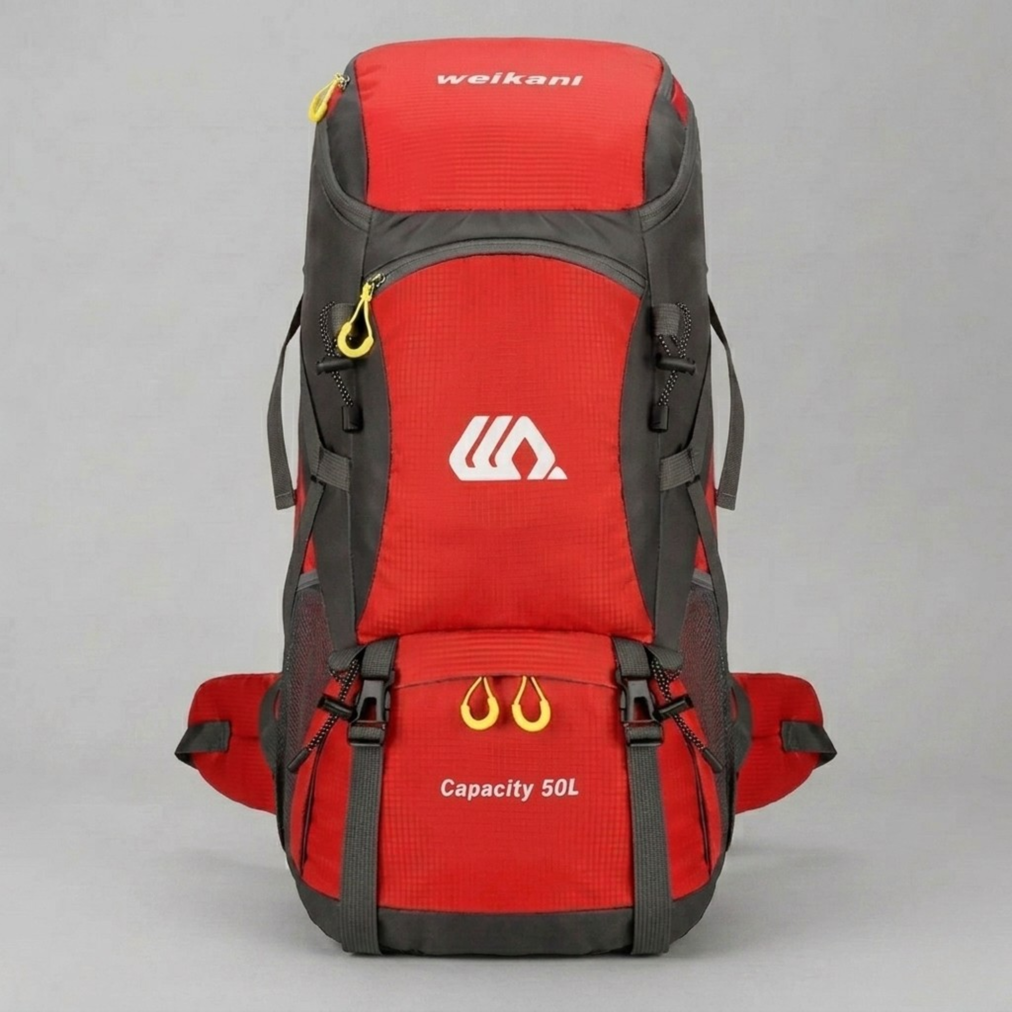 Mochila de Trekking 50L Impermeable de Montaña y Senderismo