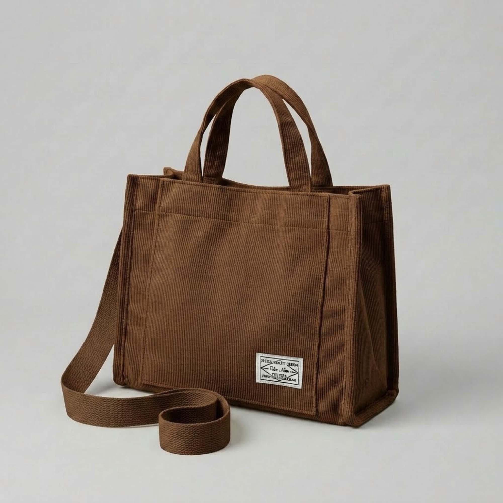 Bolso de Pana Retro con Bandolera