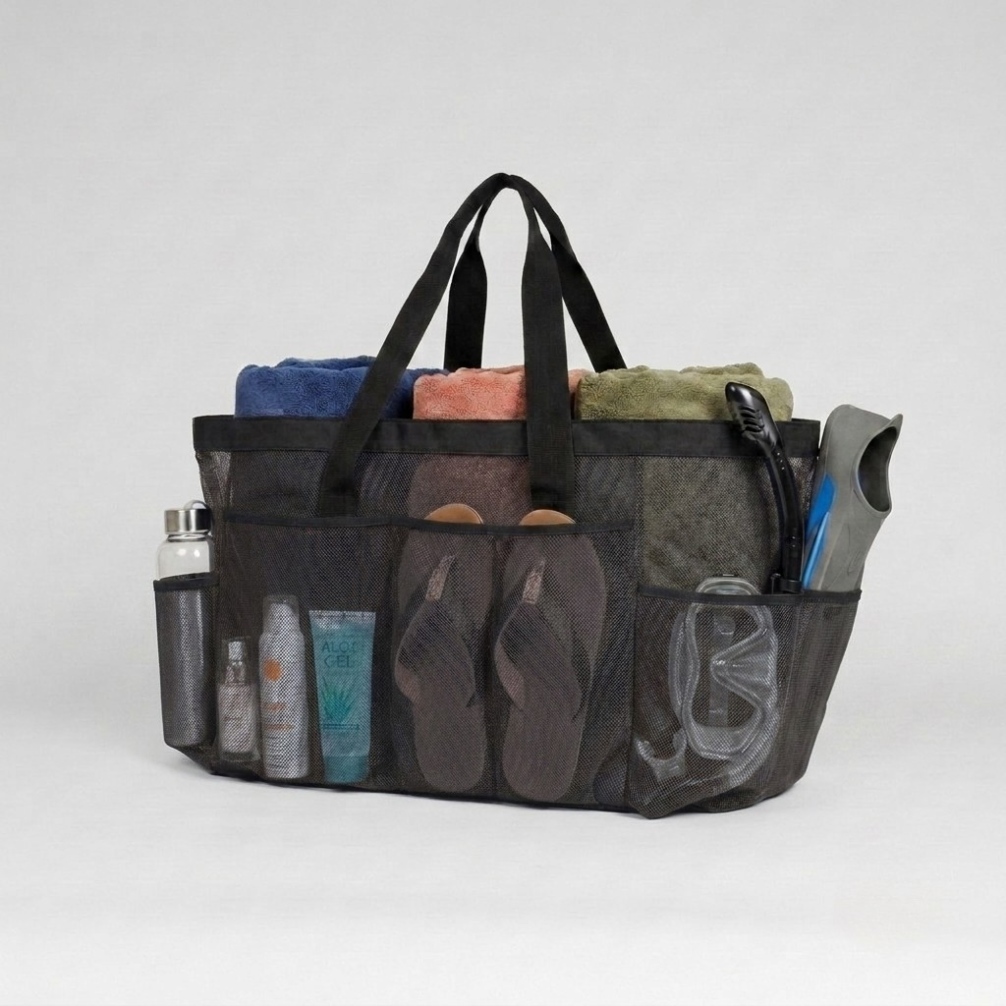 Bolsa de Playa de Malla Antiarena XL Plegable
