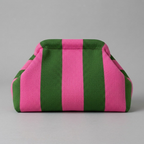 Bolso de Fiesta Clutch de Ganchillo Nube Fruncido para Verano