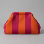 Bolso de Fiesta Clutch de Ganchillo Nube Fruncido para Verano