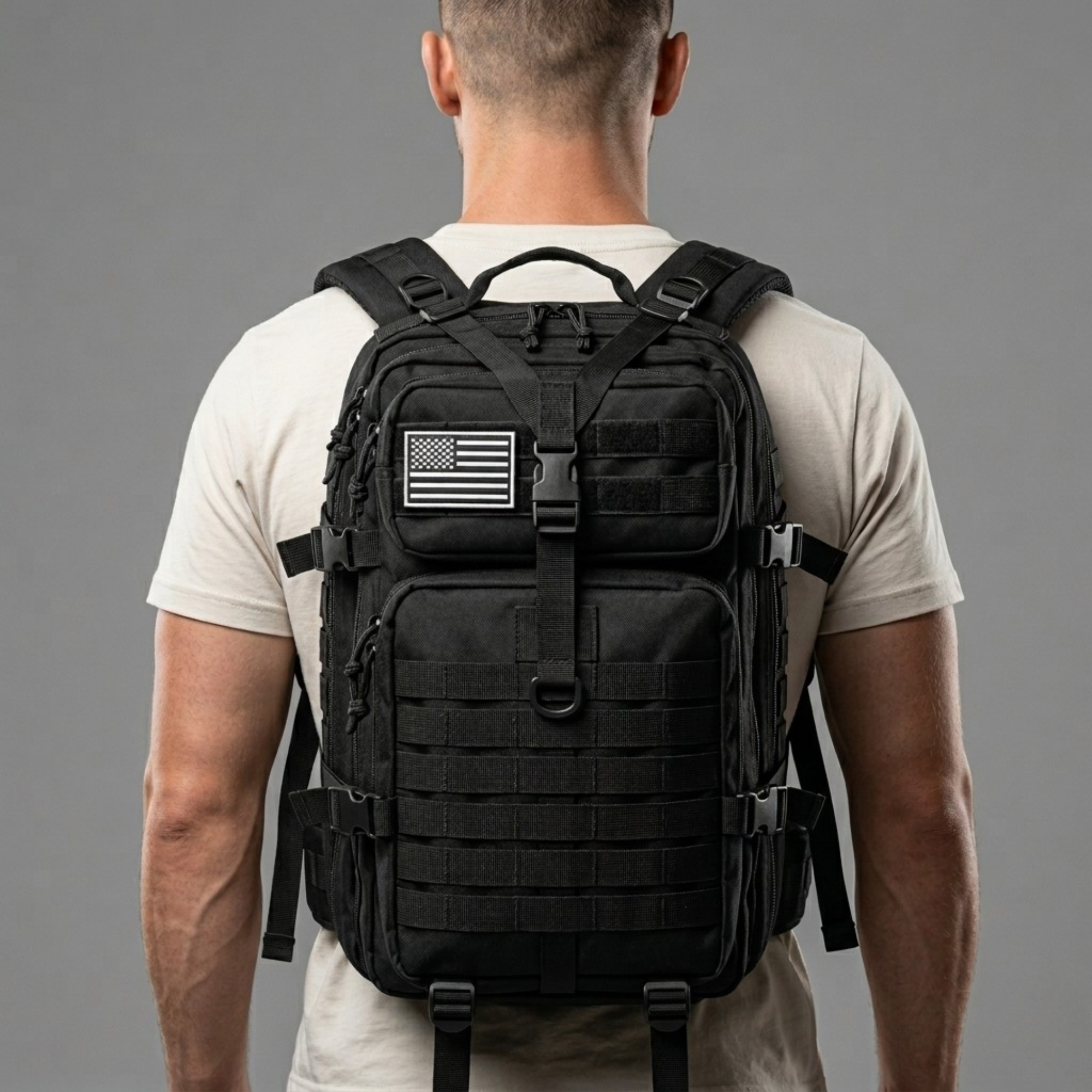 Mochila Táctica 45L Molle para Outdoor