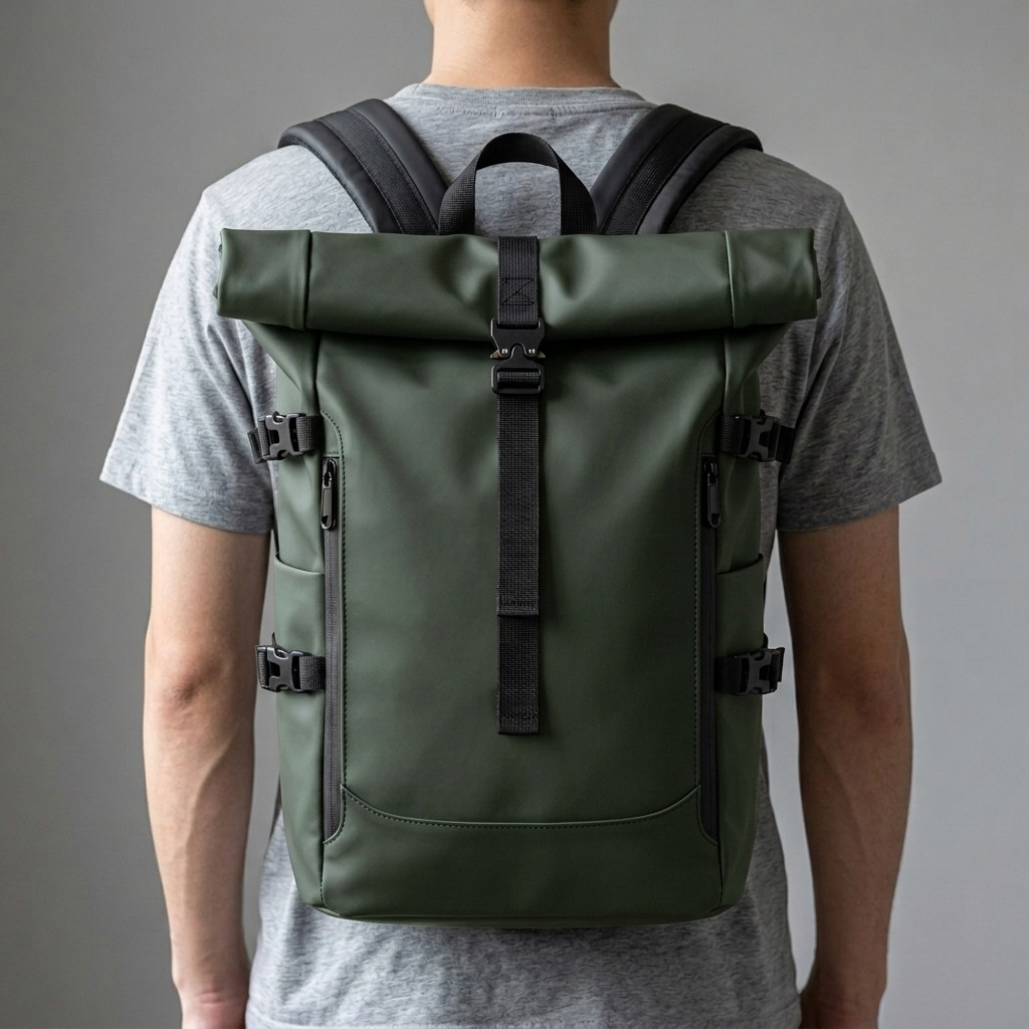 Mochila de Negocios Enrollable para Ordenador
