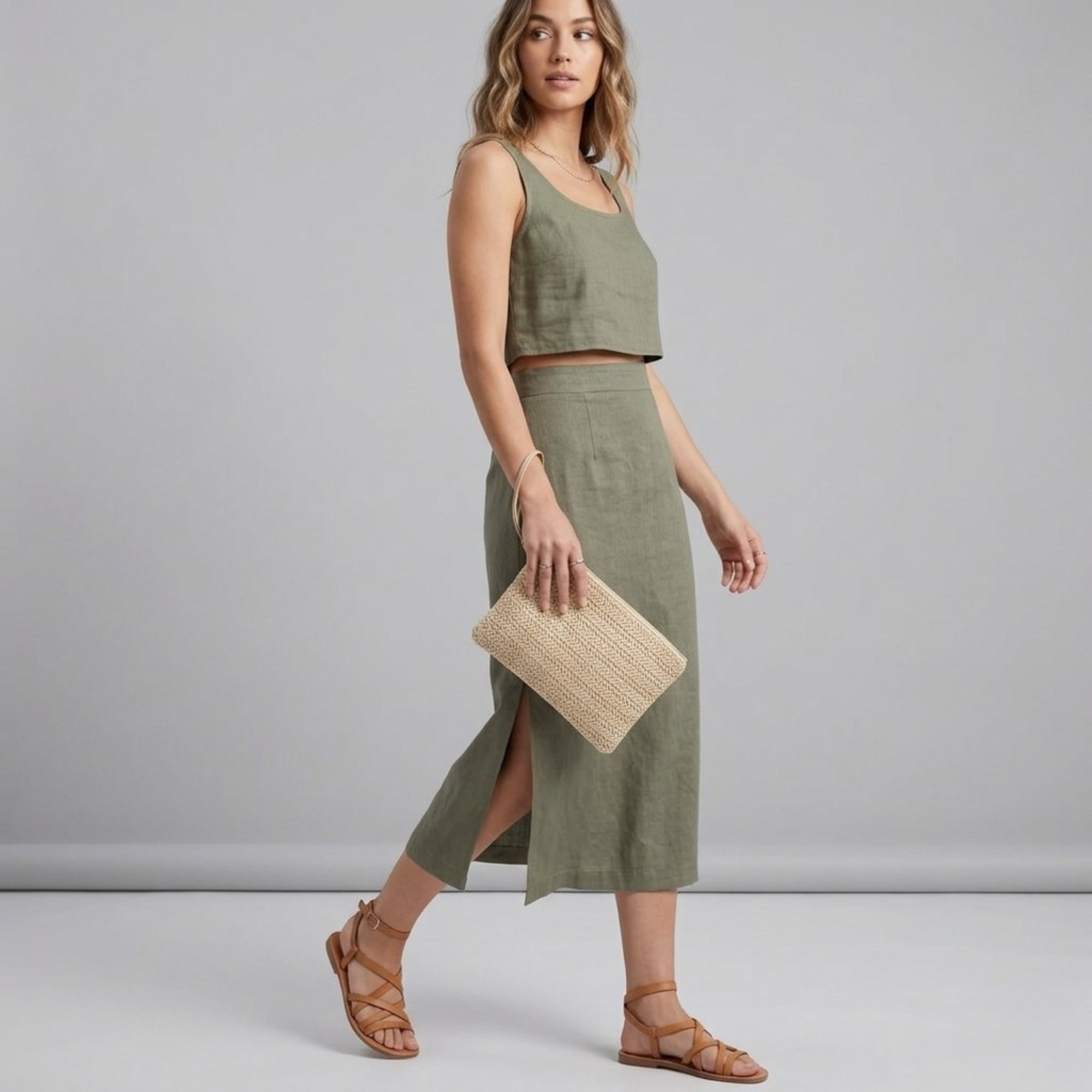 Bolso de Rafia Trenzada de Mano Bohemio con Cremallera para Playa Verano y Uso Diario