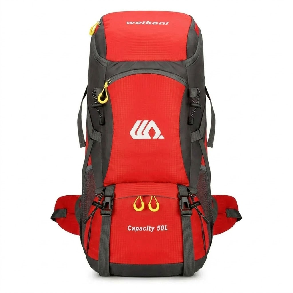 Mochila 50L Impermeable para Trekking