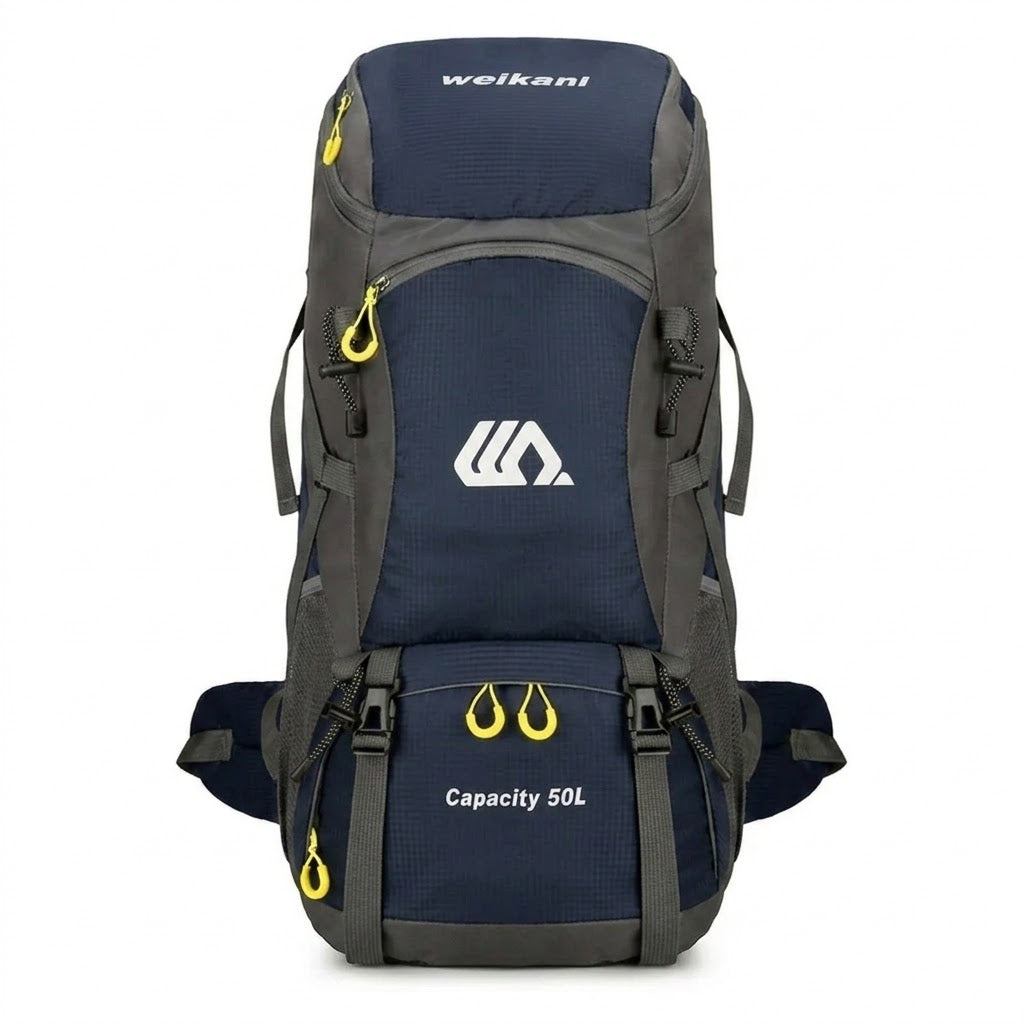 Mochila 50L Impermeable para Trekking