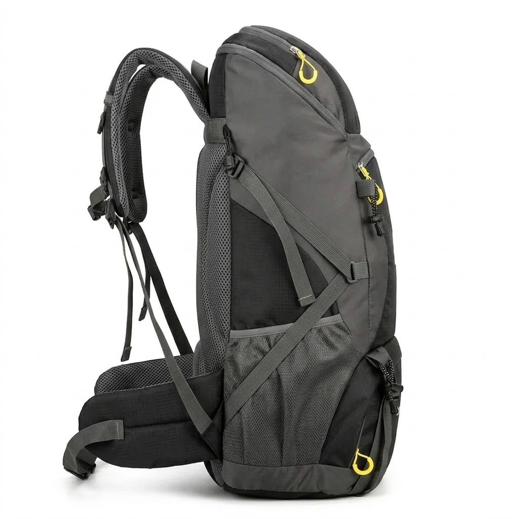 Mochila 50L Impermeable para Trekking
