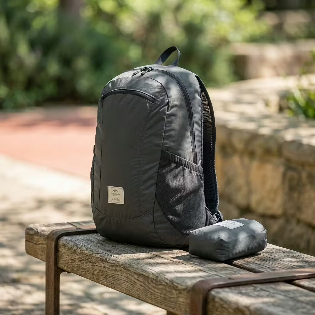 Mochila Plegable 18L Impermeable de Viaje
