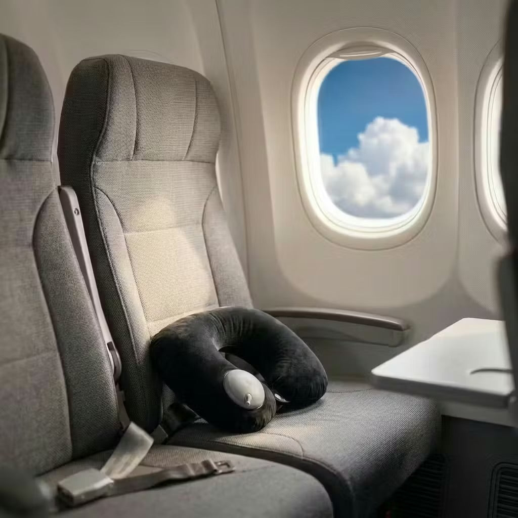 Almohada de Viaje Inflable para Cuello