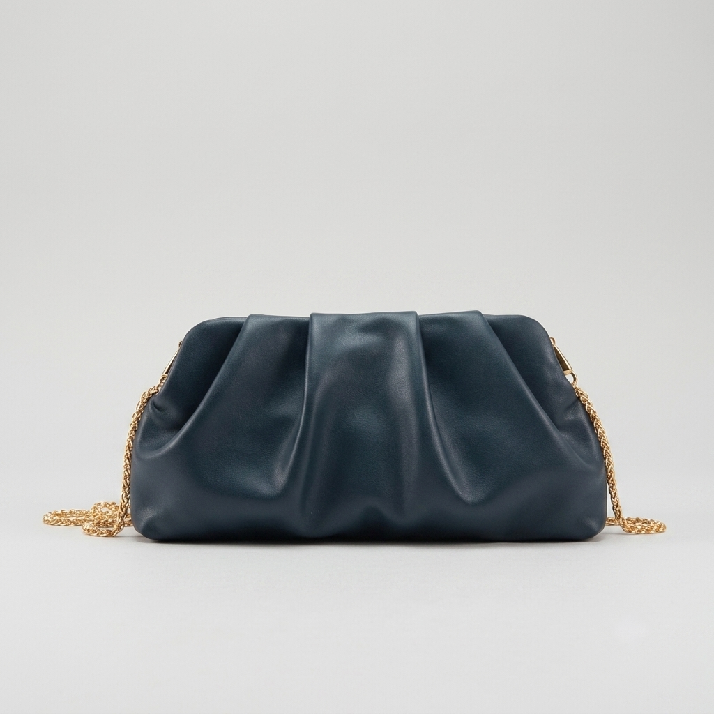 Bolso de Fiesta con Cadena Tipo Clutch de Noche para Boda y Fiesta