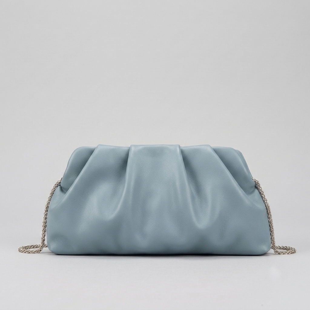 Bolso de Fiesta con Cadena Tipo Clutch de Noche para Boda y Fiesta