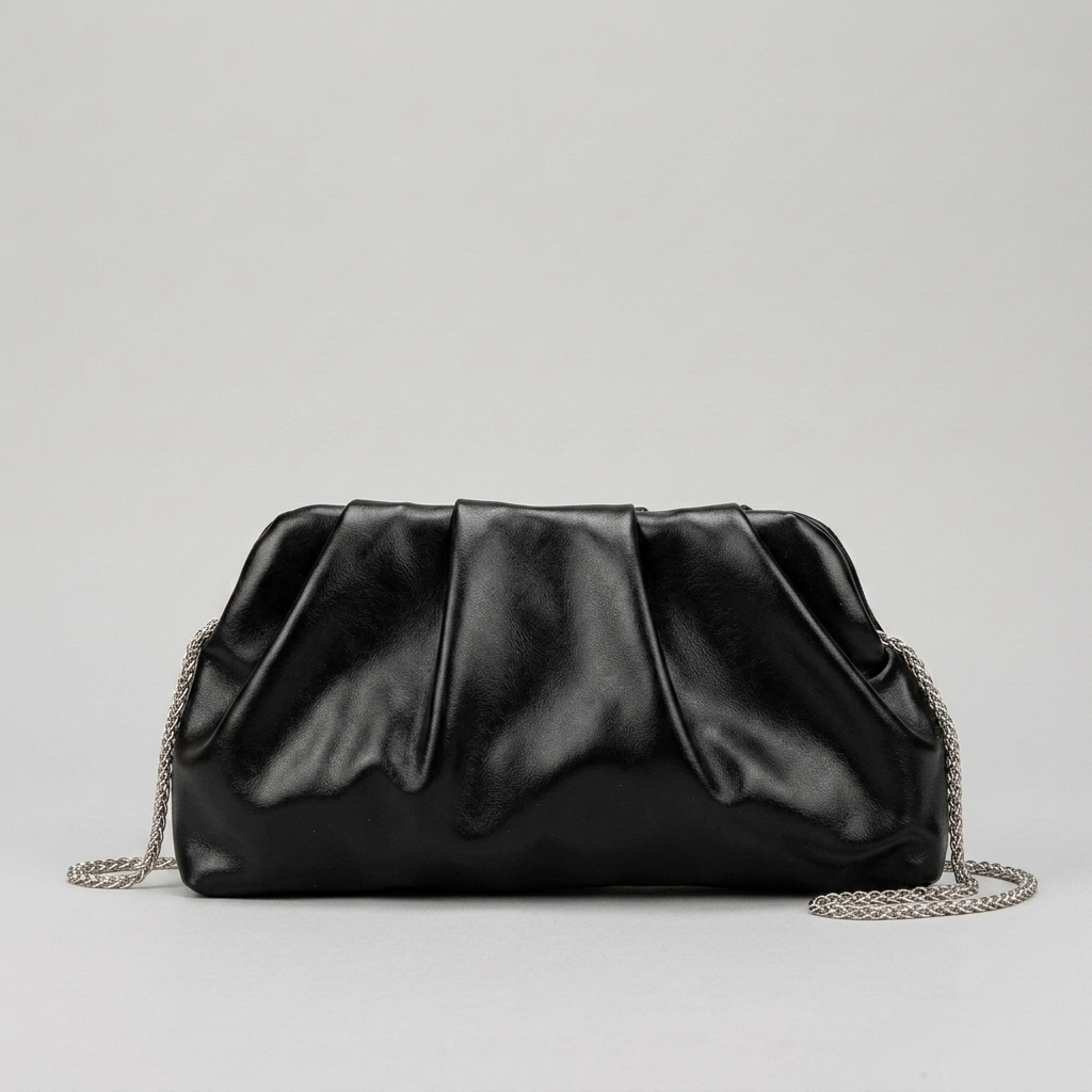 Bolso de Fiesta con Cadena Tipo Clutch de Noche para Boda y Fiesta