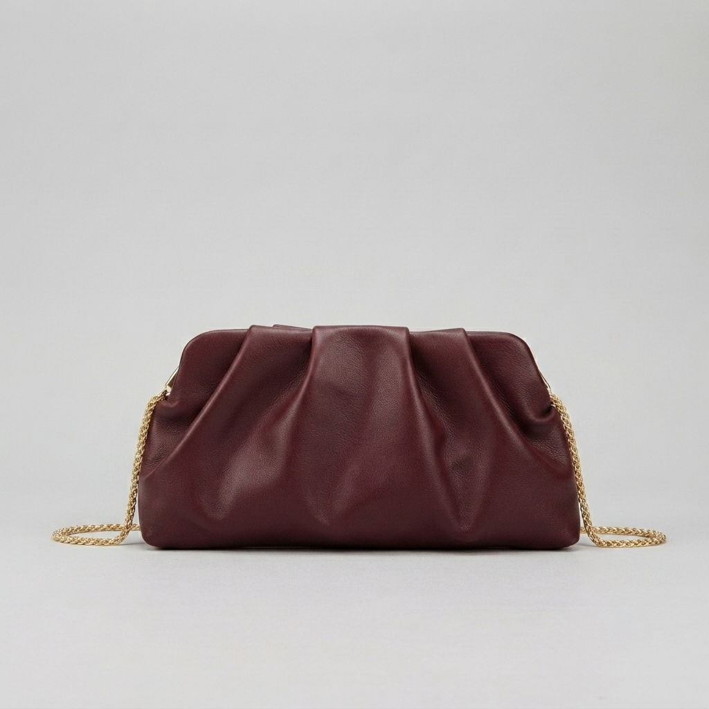 Bolso de Fiesta con Cadena Tipo Clutch de Noche para Boda y Fiesta