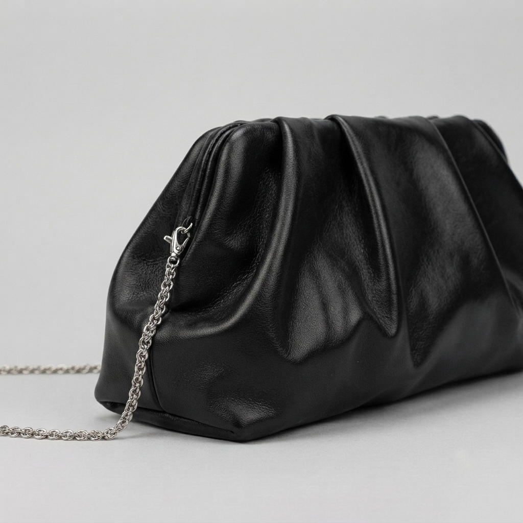 Bolso de Fiesta con Cadena Tipo Clutch de Noche para Boda y Fiesta