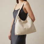 Bolso de Hombro Hobo Mujer de Piel Estilo Retro de Gran Capacidad