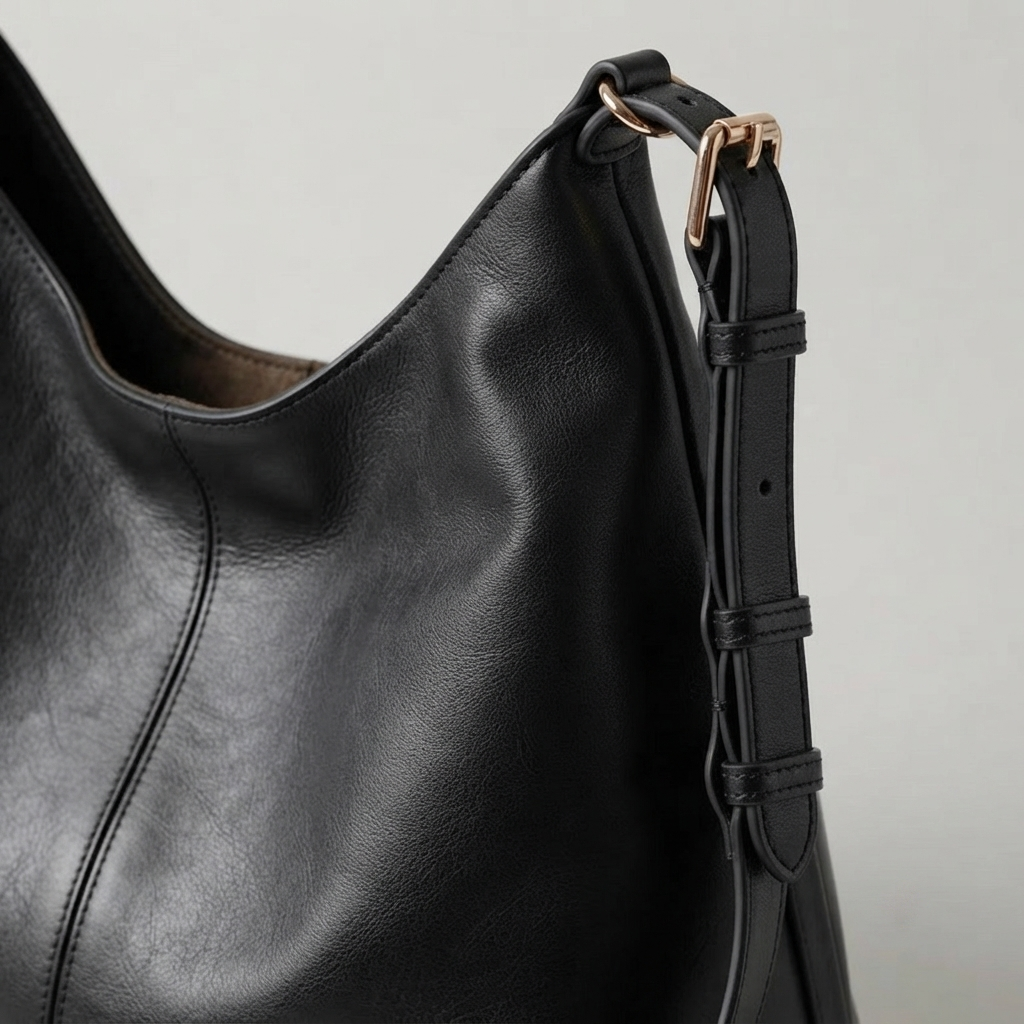 Bolso de Hombro Hobo Mujer de Piel Estilo Retro de Gran Capacidad