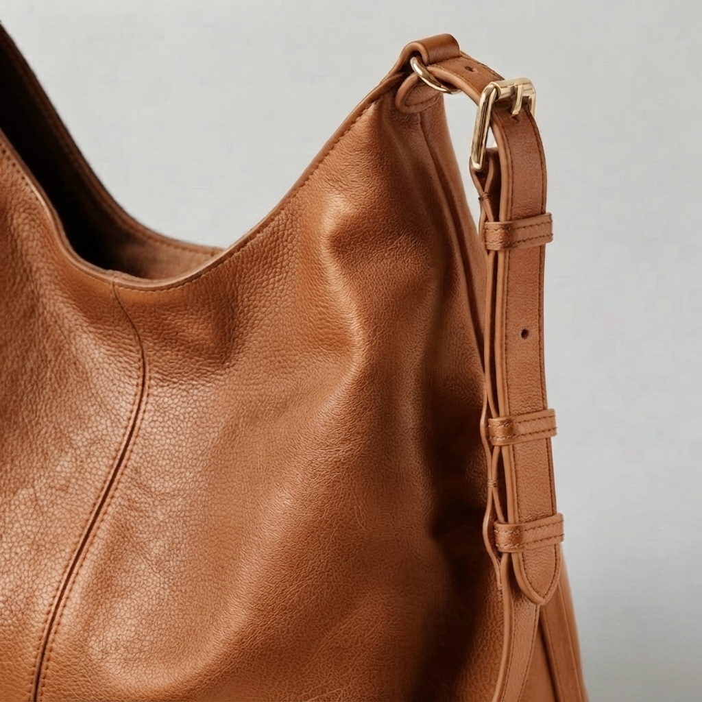 Bolso de Hombro Hobo Mujer de Piel Estilo Retro de Gran Capacidad