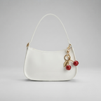 Bolso de Hombro Hobo de Mujer en Piel Estilo Retro Color Liso