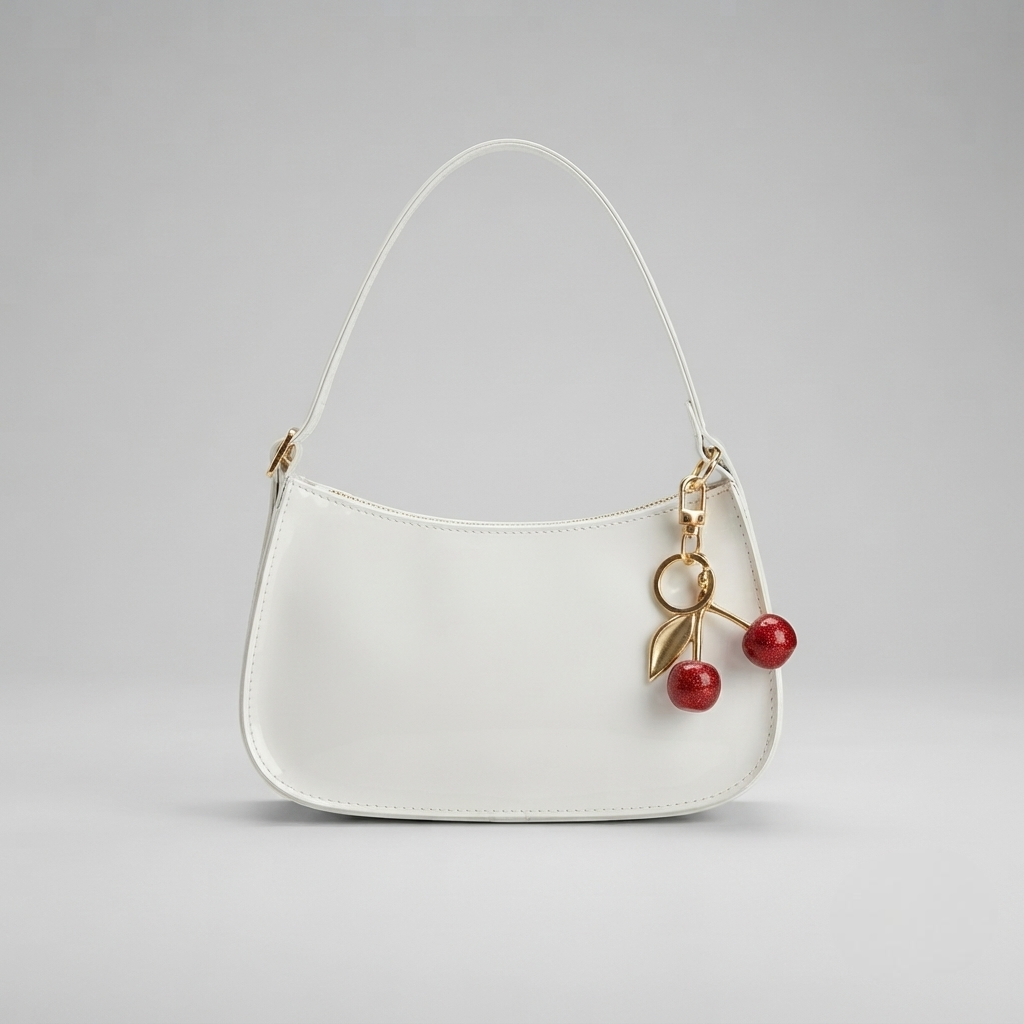 Bolso de Hombro Hobo de Mujer en Piel Estilo Retro Color Liso