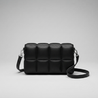 Bolso Bandolera Pequeño de Mujer en Piel a Cuadros Estilo Diseñador