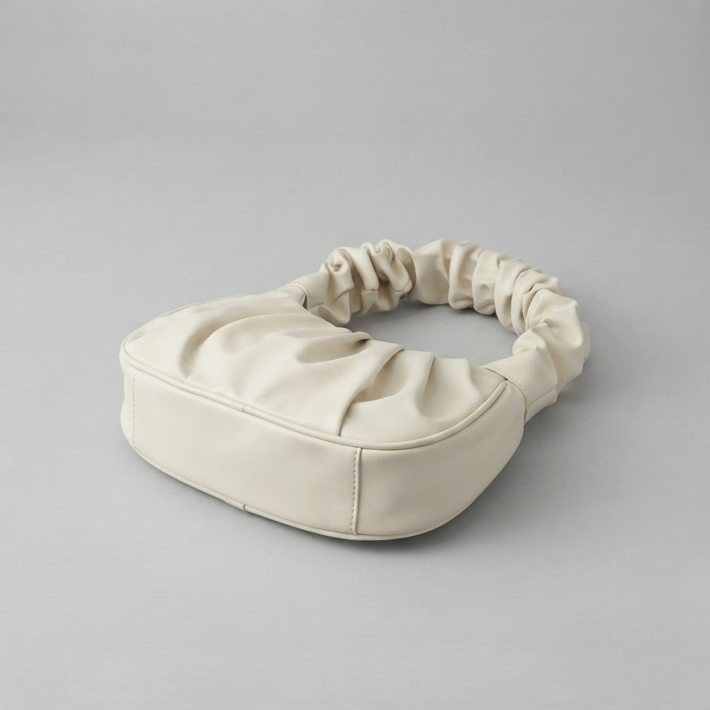 Bolso de Mano de Fiesta Plisado Efecto Nube para Mujer