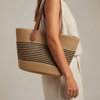 Bolso de Playa Capazo de Paja Grande
