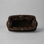 Bolso de Playa de Mano Tipo Clutch de Rafia para Verano