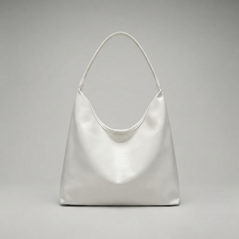 Bolso Tote de Hombro Mediano de Mujer Encerado