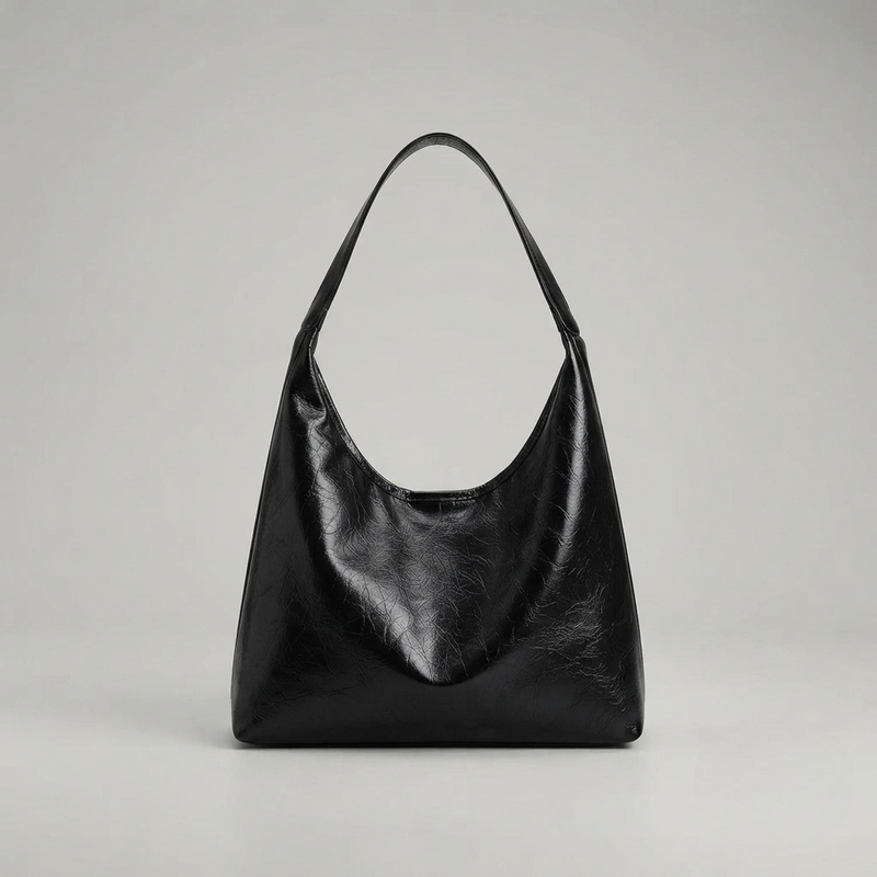 Bolso Tote de Hombro Mediano de Mujer Encerado