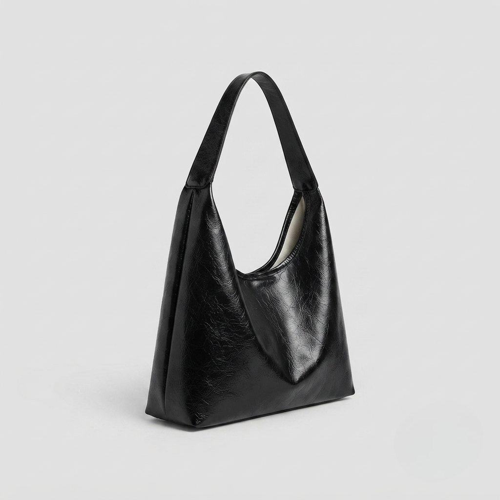Bolso Tote de Hombro Mediano de Mujer Encerado