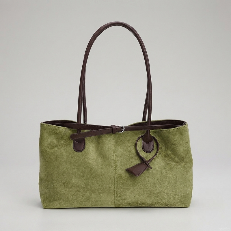 Bolso Bowling de Hombro Mediano de Mujer