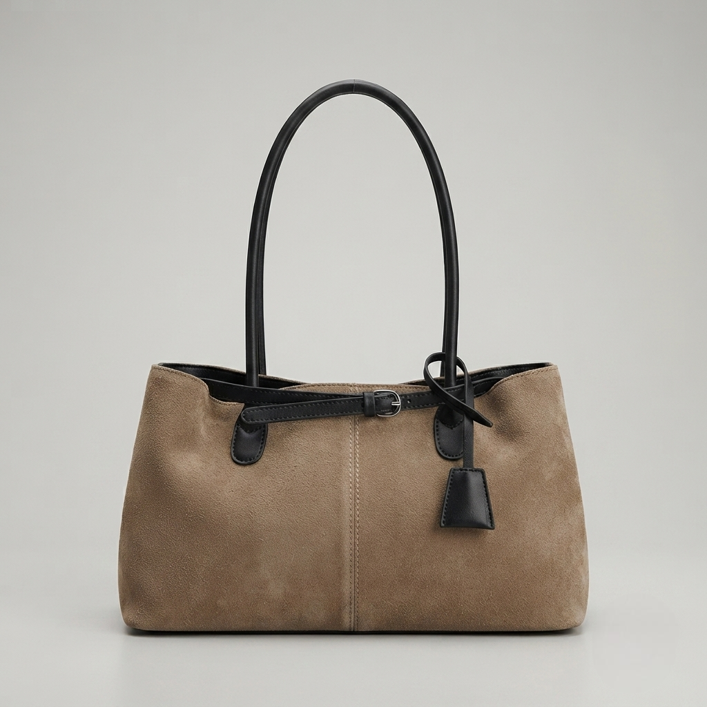 Bolso Bowling de Hombro Mediano de Mujer
