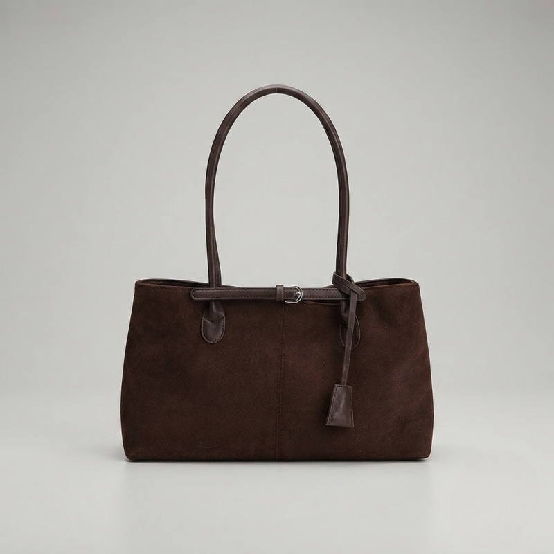 Bolso Bowling de Hombro Mediano de Mujer
