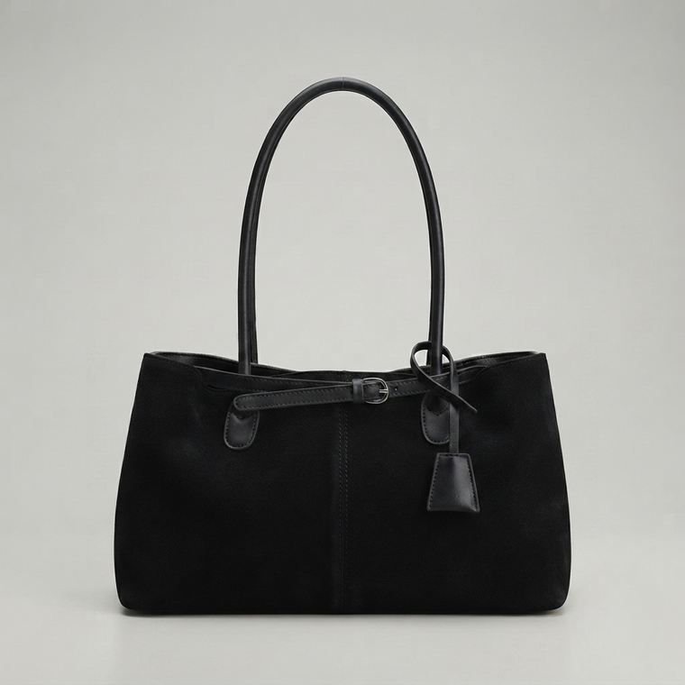 Bolso Bowling de Hombro Mediano de Mujer