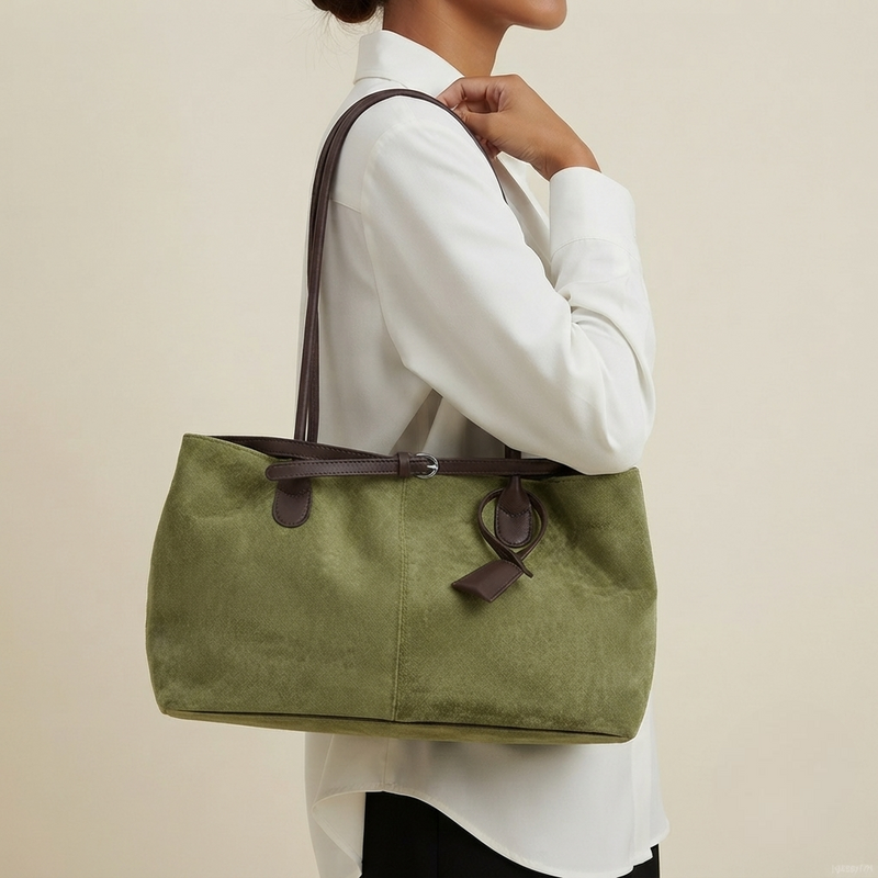 Bolso Bowling de Hombro Mediano de Mujer