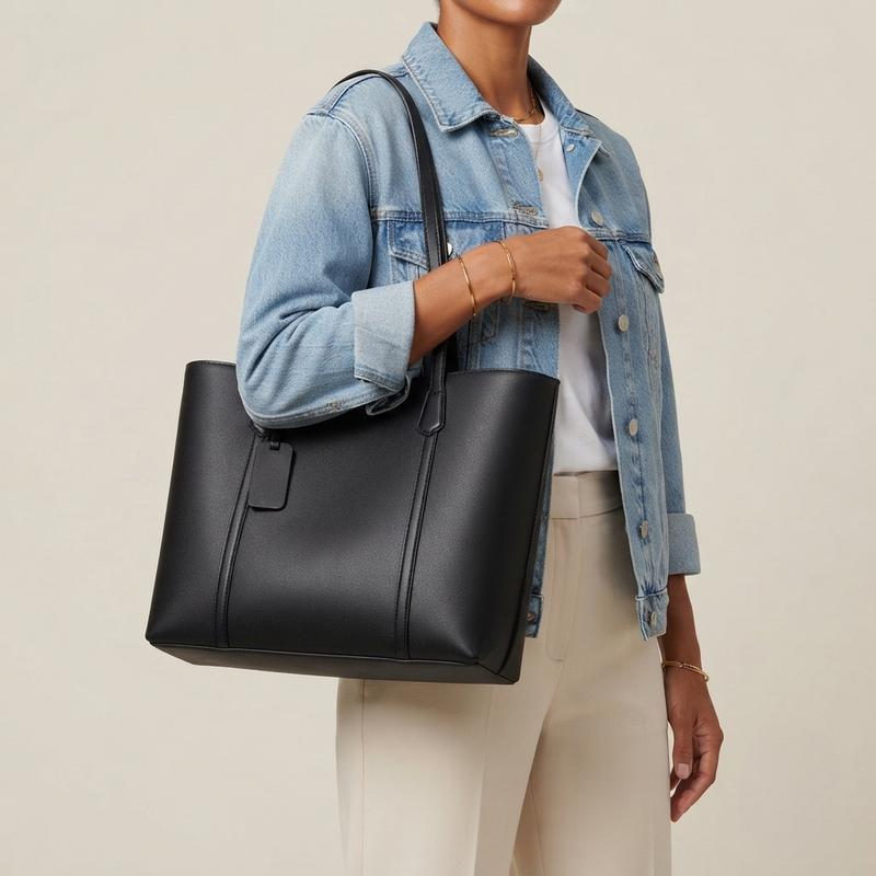 Bolso Tote de Hombro Grande de Mujer