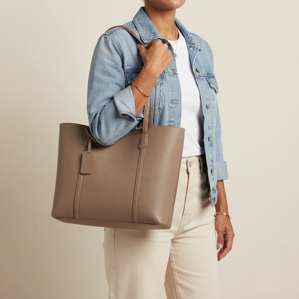 Bolso Tote de Hombro Grande de Mujer